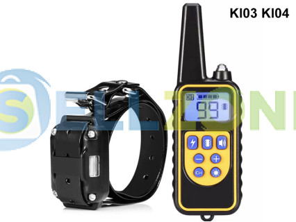 Ηλεκτρονικό κολάρο εκπαίδευσης σκύλων με εμβέλεια 800m - KI03 / KI04